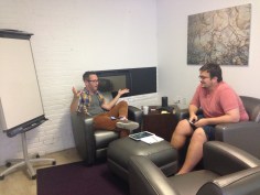 Brian Kalma and Petr Kaplunovich, Blade's UX pros